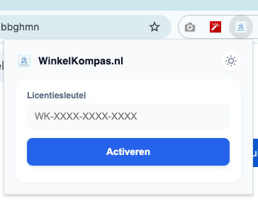 Licentiesleutel activeren